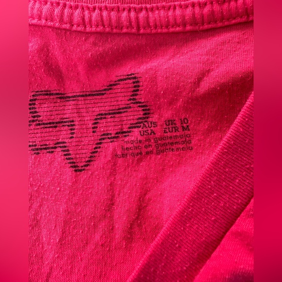Fox Racing Pink T-Shirt - Picture 3 of 3